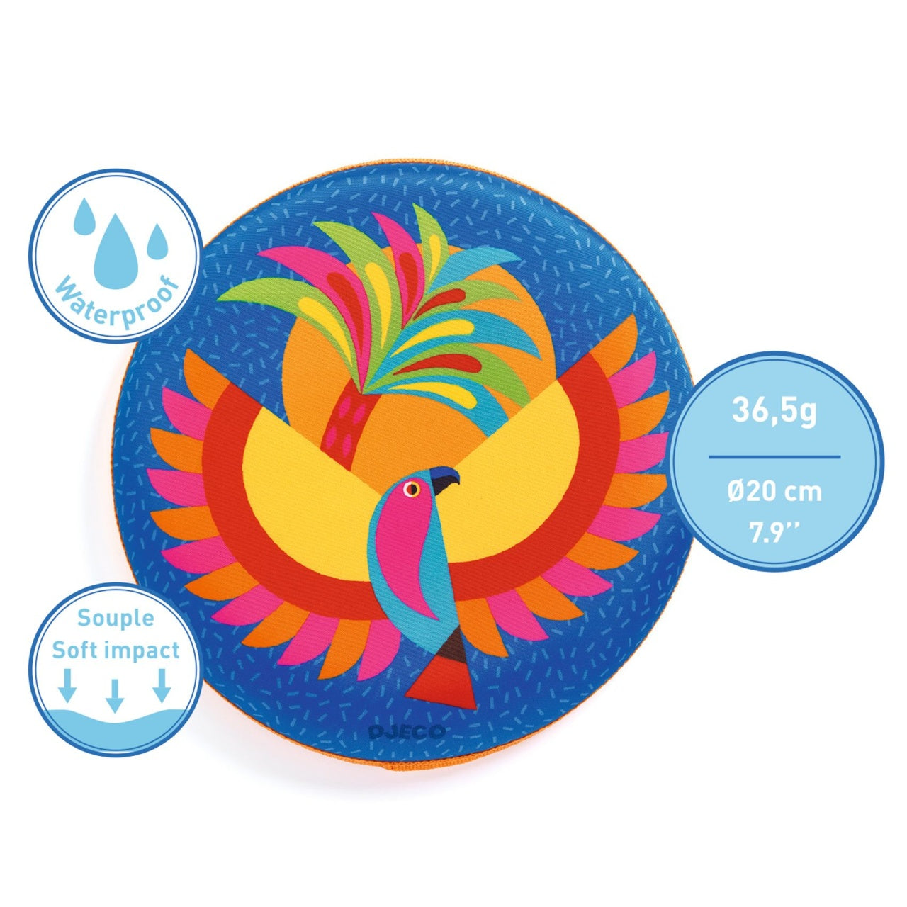 Disc frisbee Pasare in zbor, Djeco