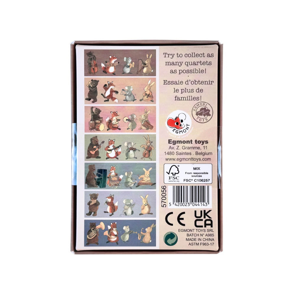 Joc de carti Familii de muzicieni, Egmont Toys