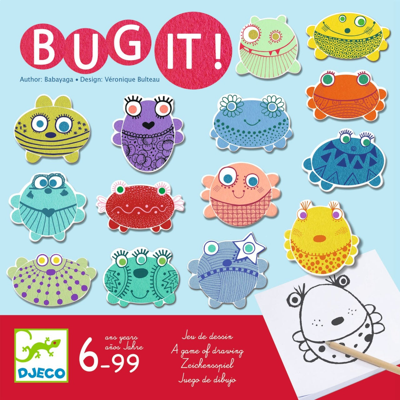 Joc de societate Bug it, Djeco